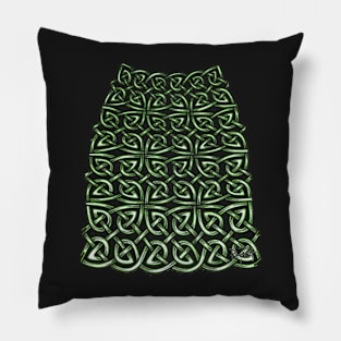 Celtic knotwork tattoo design Pillow