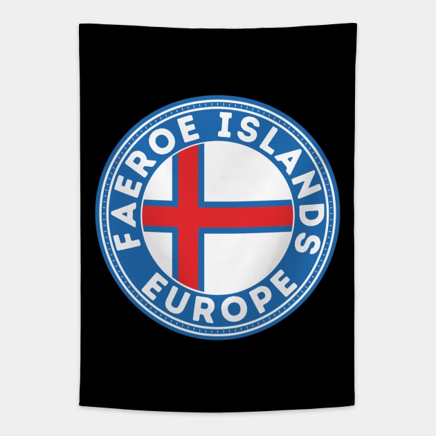 Faroe Islands Europe Tapestry by footballomatic