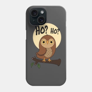 Cute owl looking for a partner or a friend Phone Case