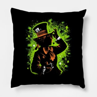 Mad Hatter Pillow