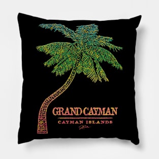 Grand Cayman, Cayman Islands, Palm Tree Pillow