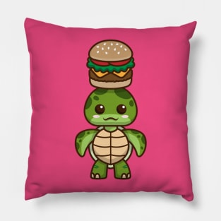 Sunny-chan Loves Burgers Pillow