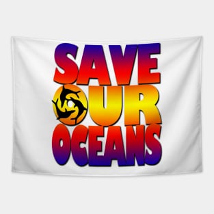 Save our oceans Tapestry