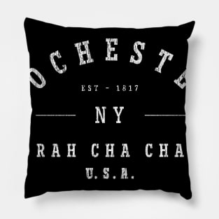 Rah Cha Cha - Hometown Pride - Rochester graphic Pillow