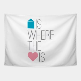 Home Is Where The Heart Is Tapestry