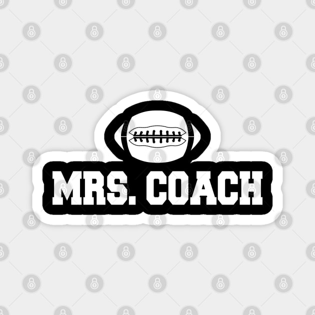 Football coach wife - Mrs. Coach Magnet by KC Happy Shop