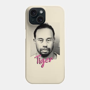 Cool Golf Guy Tiger Phone Case