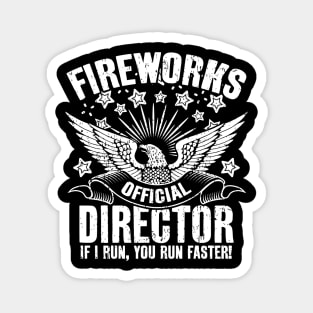 Fireworks Director Run Faster Magnet