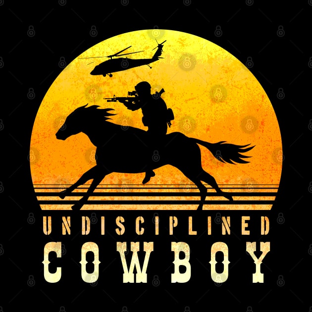 Undisciplined Cowboy - Front Towards Enemy version by CCDesign