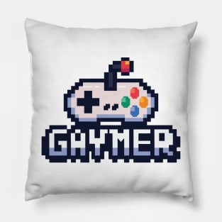 Gaymer gamer’s fun gay design Pillow