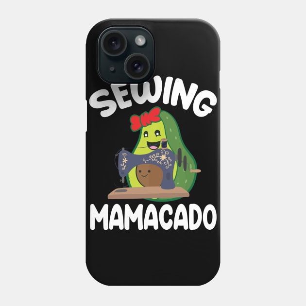 Avocados Hugging Together Happy Sewing Mamacado Mother Mommy Phone Case by bakhanh123