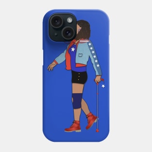 America Chavez With Cane Phone Case