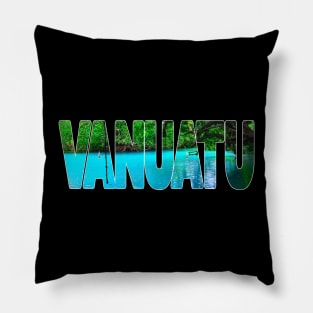 VANUATU - Blue Hole Swimming Paradise Pillow