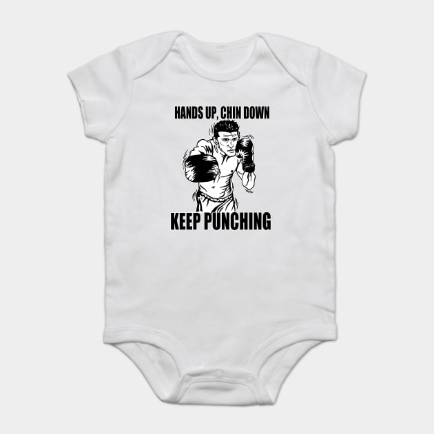Keep Punching (Boxing) - Boxing - Baby Bodysuit