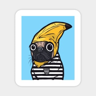 Banana Pug Magnet