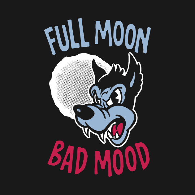 Full Moon Bad Mood (dark) by GiMETZCO!