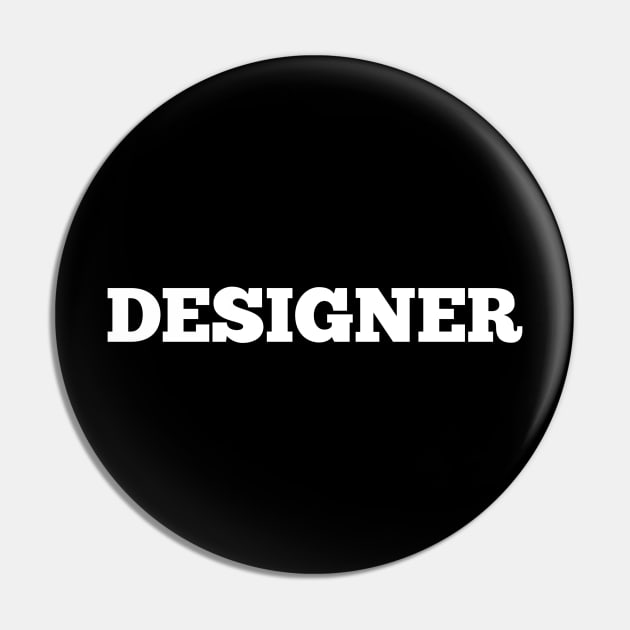 Designer Pin by Menu.D