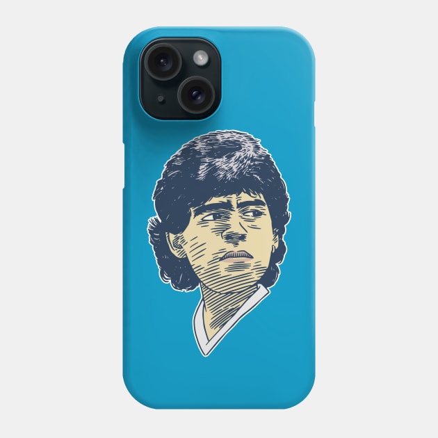 Diego Maradona Phone Case by jafaris