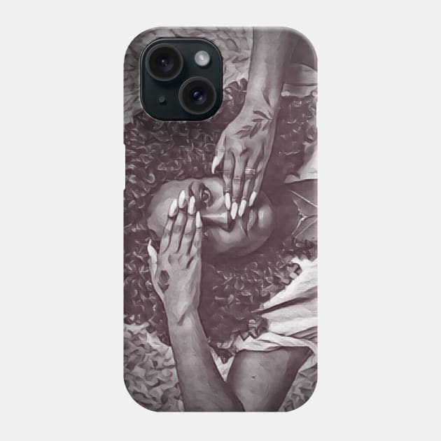 A Black Woman's Strength Phone Case by Unique Designs