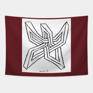 Dancing Interdimensional Star Rockette Tapestry