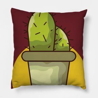 cactus sunset Pillow