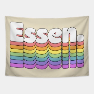 Essen \\\//// Retro Typography Design Tapestry