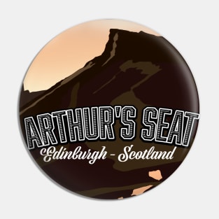 Arthur's Seat Edinburgh Scotland Pin