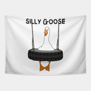 Silly goose Tapestry