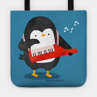 Keyboarder Penguin Tote