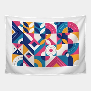 Flat Mosaic Design Tapestry