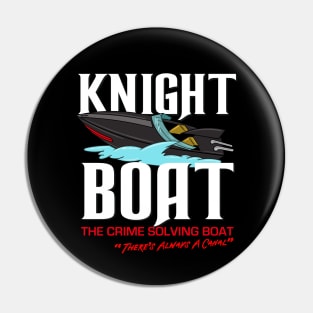 Knight Boat - The Crime Solving Boat Pin