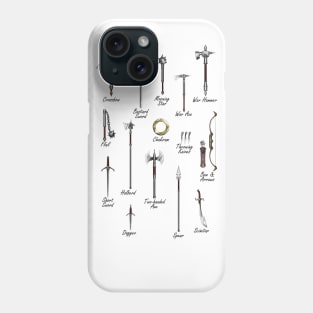 Medieval Weapons Phone Case