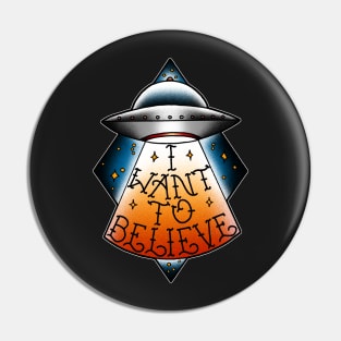 I want to believe 2 Pin