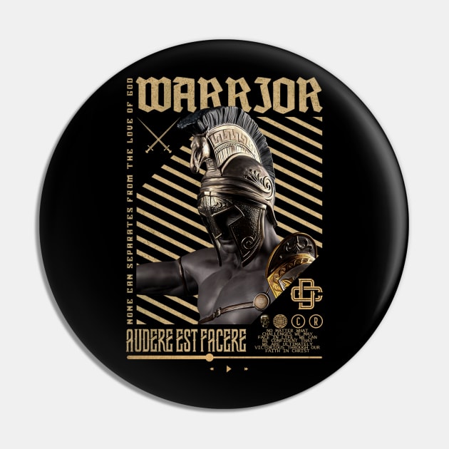 Warrior Modern Streetwear Pin by DChanCeative.Std