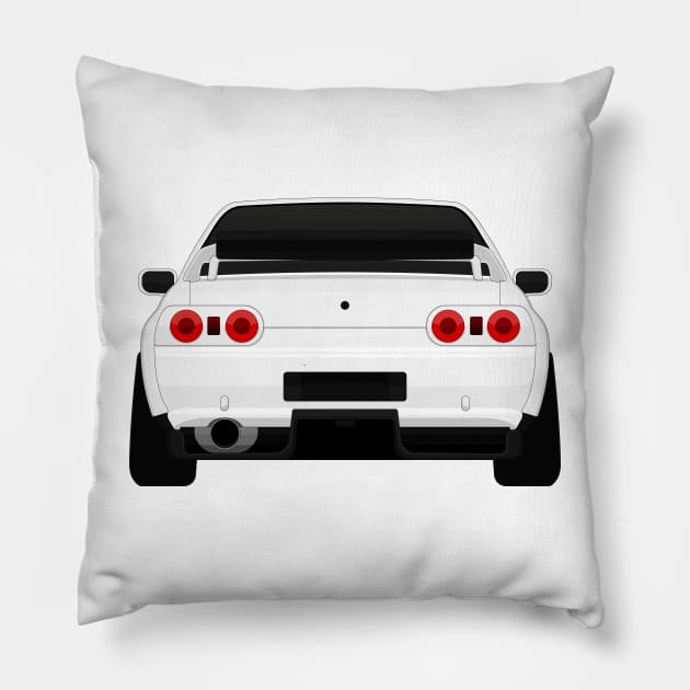 R32 rear White Pillow by VENZ0LIC