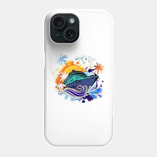 Vacation Cruise Shirt Holiday Travel Boat Ship Phone Case