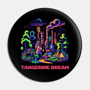 ≈ Tangerine Dream Retro Fan Design ≈ Pin