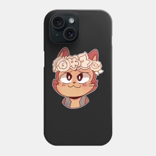 Lector flower crown sticker Phone Case