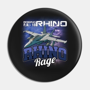 F-18 Super Hornet Rhino Pin