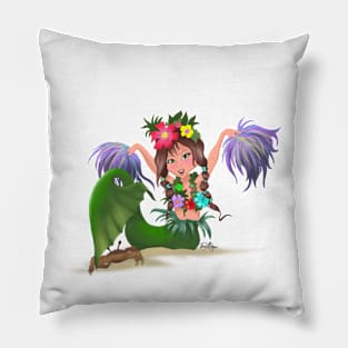 mermaid cheerleader Pillow