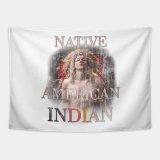 Native American Leader-Respected Indigenous Leader Tapestry
