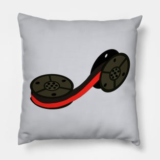 Typewriter Ribbon Pillow