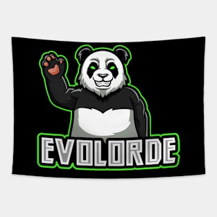 evolorde panda Tapestry