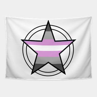 Demigirl Pride Pentacle Tapestry