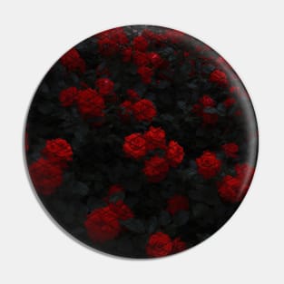 Red Roses Pin