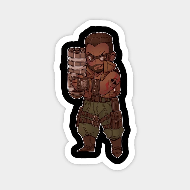 Barret Magnet by HammiltenJohn