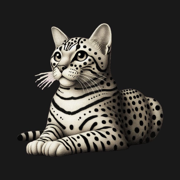 Spotted Cat by JohnTy