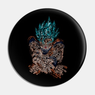 Super Blue Kamehameha Pin