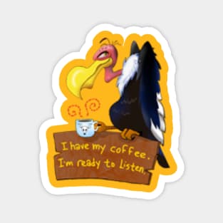 coffee Vulture Magnet