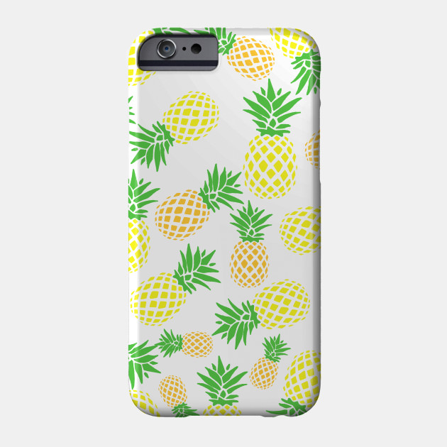 PINEAPPLE PATTERN - Pineapple - Phone Case | TeePublic